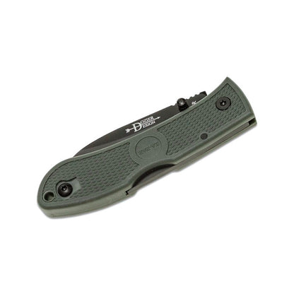 KA-BAR Dozier 3" AUS8A Folding Hunter Knife Field Green 03-4062 FG