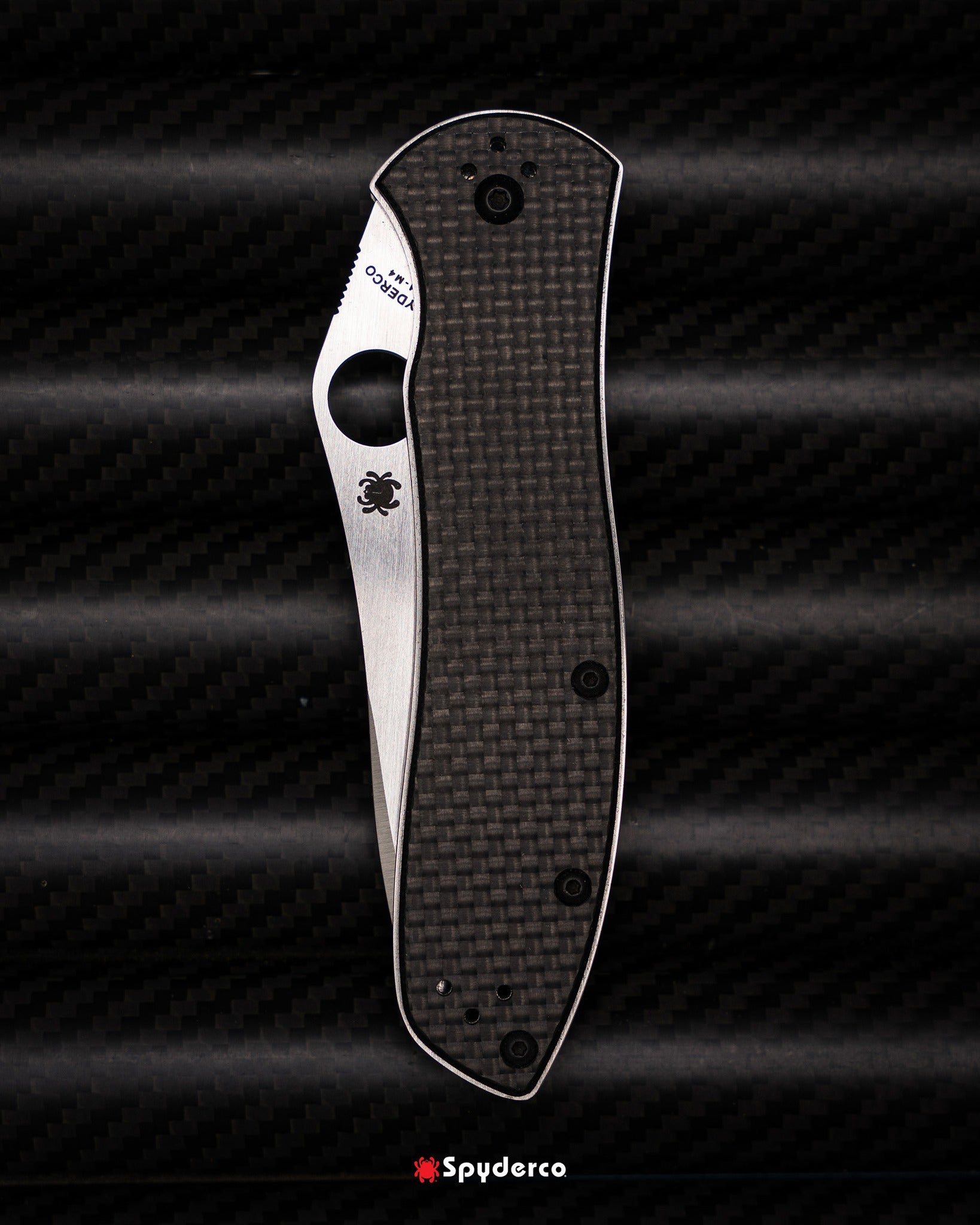 Spyderco Gayle Bradley 2 CPM M4 Carbon Fiber Folding Knife C134CFP2 spyderco-gayle-bradley-2-cpm-m4-carbon-fiber-folding-knife-c134cfp2