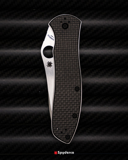 Spyderco Gayle Bradley 2 CPM M4 Carbon Fiber Folding Knife C134CFP2