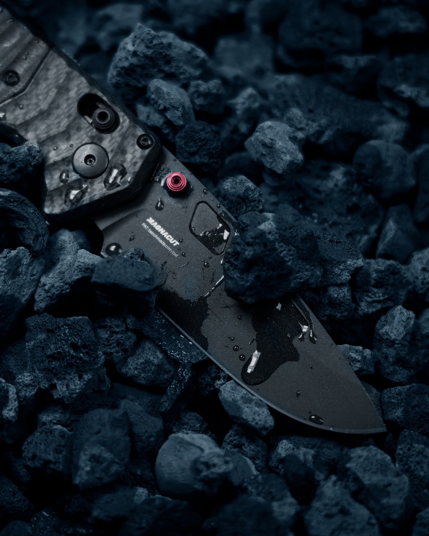 Benchmade 593BK-01 PSK 3.4" CPM-Magnacut Cerakote G10 Carbon Fiber A/O Folding Knife