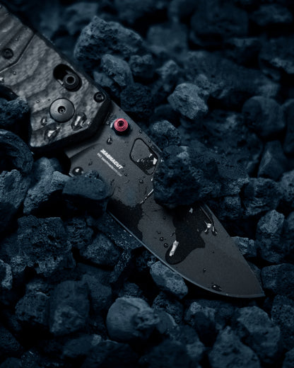 Benchmade 593BK-01 PSK 3.4" CPM-Magnacut Cerakote G10 Carbon Fiber A/O Folding Knife
