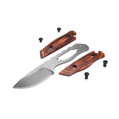Benchmade 15017 Hidden Canyon Hunter 2.79" CPM-S30V Fixed Blade Knife with Leather Sheath
