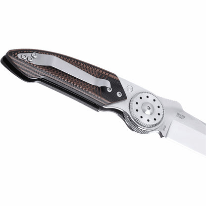 CRKT Walker Blade Lock 2.93" Sandvik 14C28N G10 Folding Knife by Michael Walker 4200