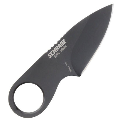 Schrade Spare Change 1.75" AUS-10 Compact Credit Card Fixed Blade Knife