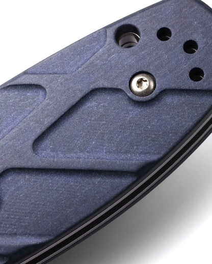 Benchmade 585-03 Osborne Mini Barrage 2.91" CPM-S30V A/O Folding Knife with Blue Canyon Richlite Handle