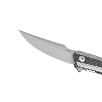 CRKT Persian Limited Edition 3.51" Magnacut IKBS Titanium Carbon Fiber Folding Knife by Richard Rogers Design 7087 - Made in Italy