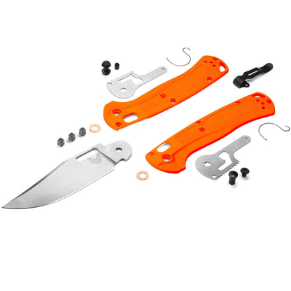 Benchmade 15535 Taggedout 3.5" CPM-154 Orange Grivory Folding Knife