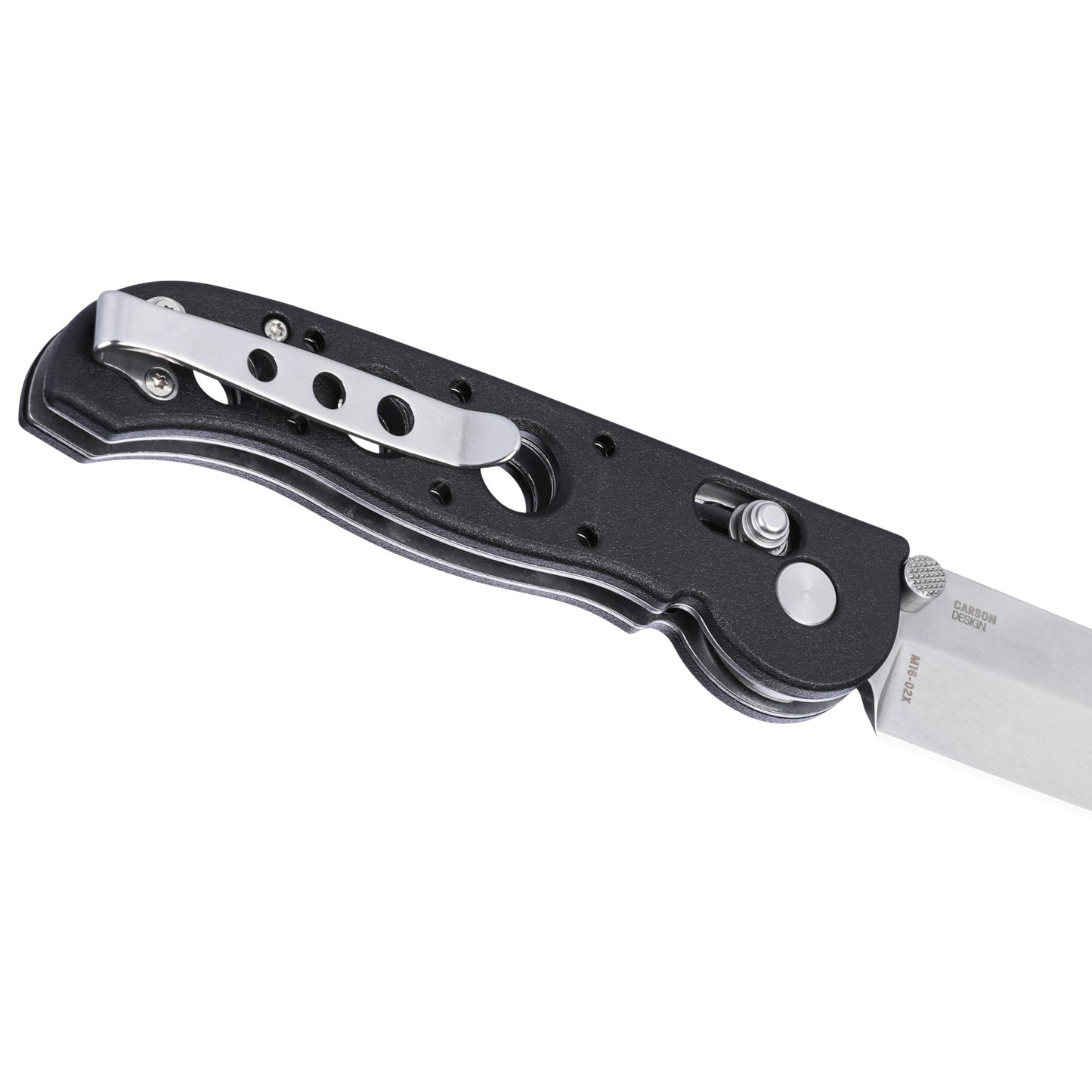CRKT M16-02X 3.11" D2 IKBS Crossbar Lock Tanto Grivory Folding Knife by Kit Carson