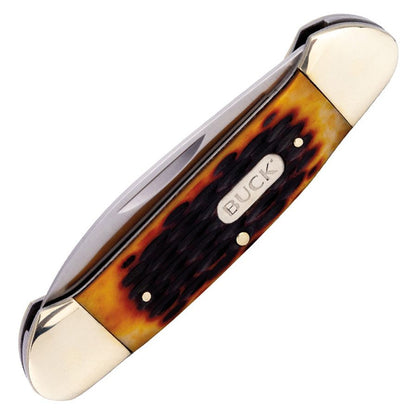 Buck 389 Canoe Jigged Bone Pocket Folding Knife