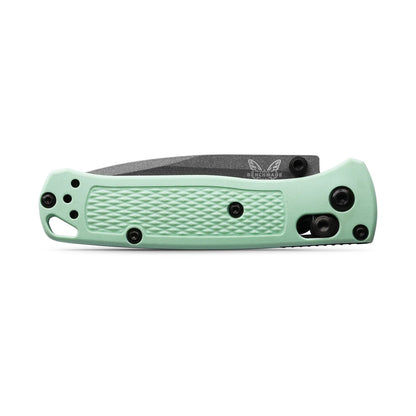 Benchmade 533GY-06 Mini Bugout 2.82" Tungsten Gray CPM-S30V Folding Knife with Sea Foam Handle