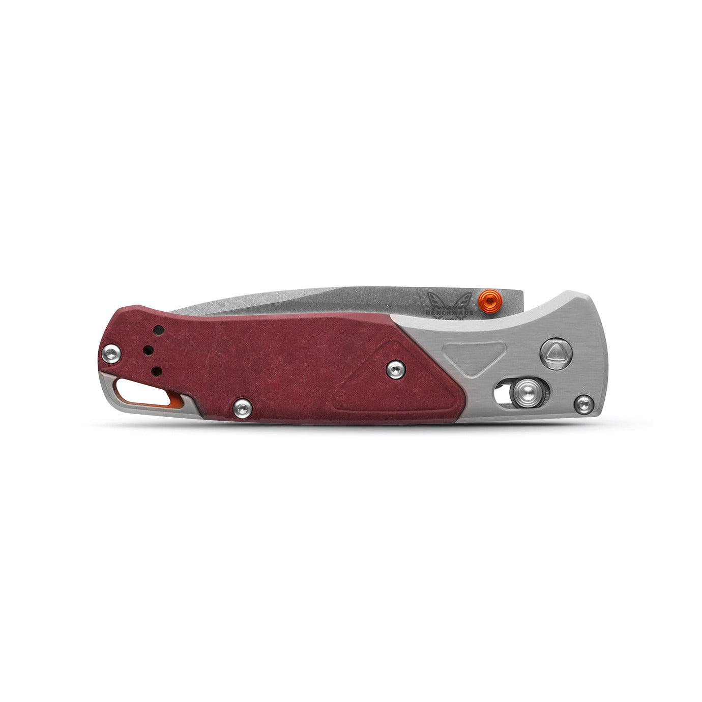 Benchmade 535-09 Bugout 3.24" CPM-S90V Folding Knife with Aluminium / Redstone Richlite Handle