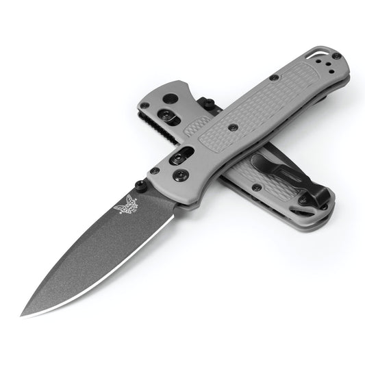 Benchmade 535BK-08 Bugout 3.24" Tungsten Gray CPM-S30V Folding Knife with Storm Gray Handle