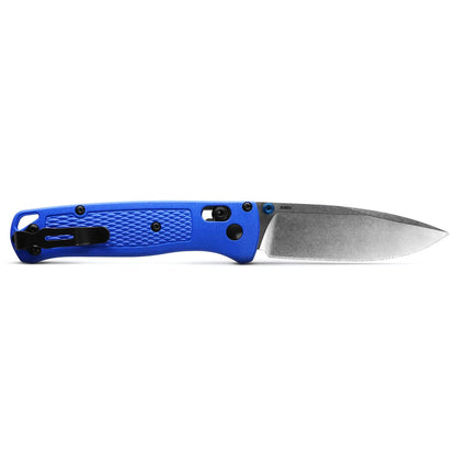 Benchmade 535 Bugout AXIS 3.24" CPM-S30V Folding Knife with Blue Grivory Handle