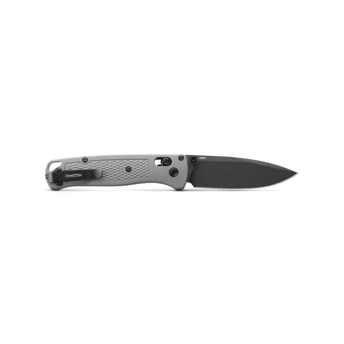 Benchmade 535BK-08 Bugout 3.24" Tungsten Gray CPM-S30V Folding Knife with Storm Gray Handle
