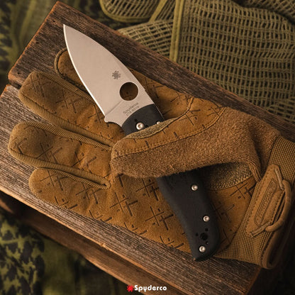 Spyderco Shaman Lightweight 3.58" CTS BD1 FRN Folding Knife C229PBK