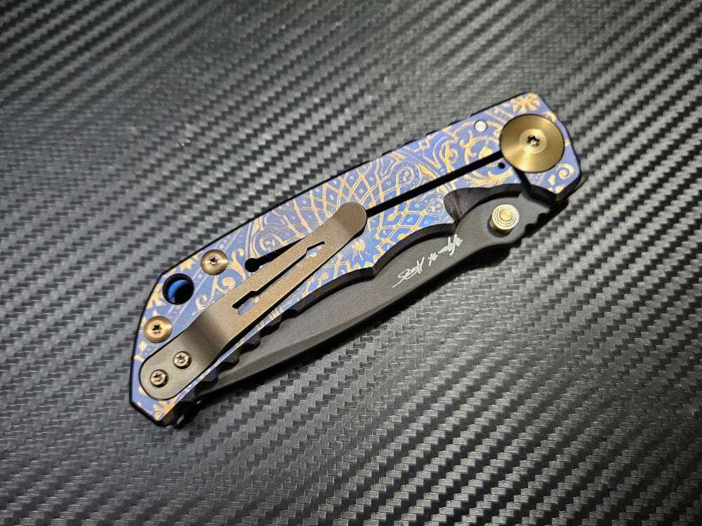 Spartan Blades SHF 2022 Special Edition Royal Flush 4" CPM S45VN Stonewashed Titanium Folding Knife