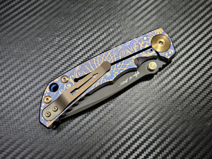 Spartan Blades SHF 2022 Special Edition Royal Flush 4" CPM S45VN Stonewashed Titanium Folding Knife