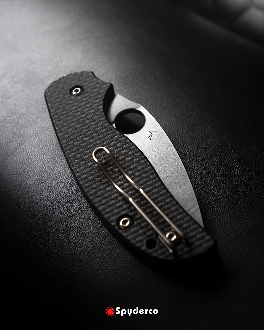 Spyderco Sage 6 Button Compression Lock 3" CPM S30V Carbon Fiber G10 Folding Knife C123CFBCLP