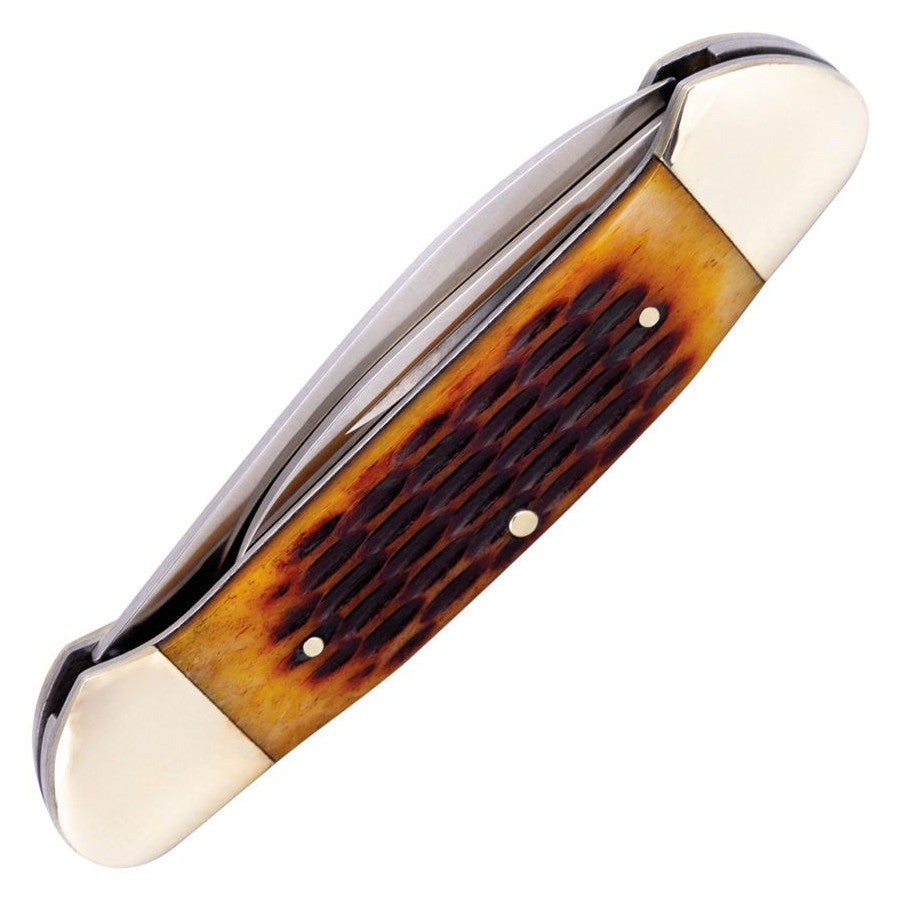 Buck 389 Canoe Jigged Bone Pocket Folding Knife