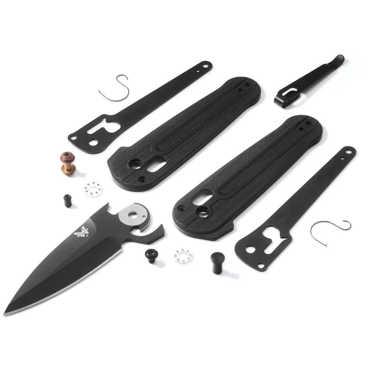 Benchmade 491BK-02 Lowden 2.8" S90V Cerakote Black G10 Folding Knife