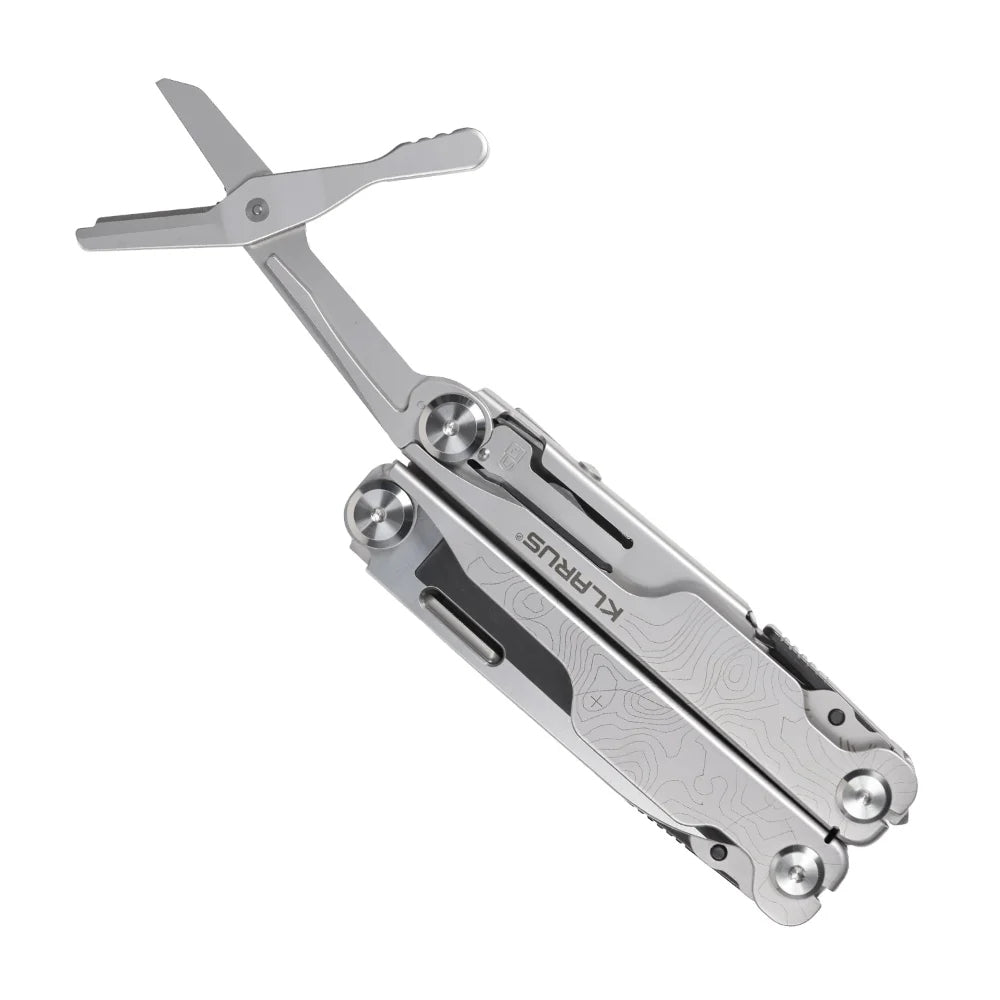 Klarus MT07 Silver Multi-Tool 20 Functions with Nylon Pouch