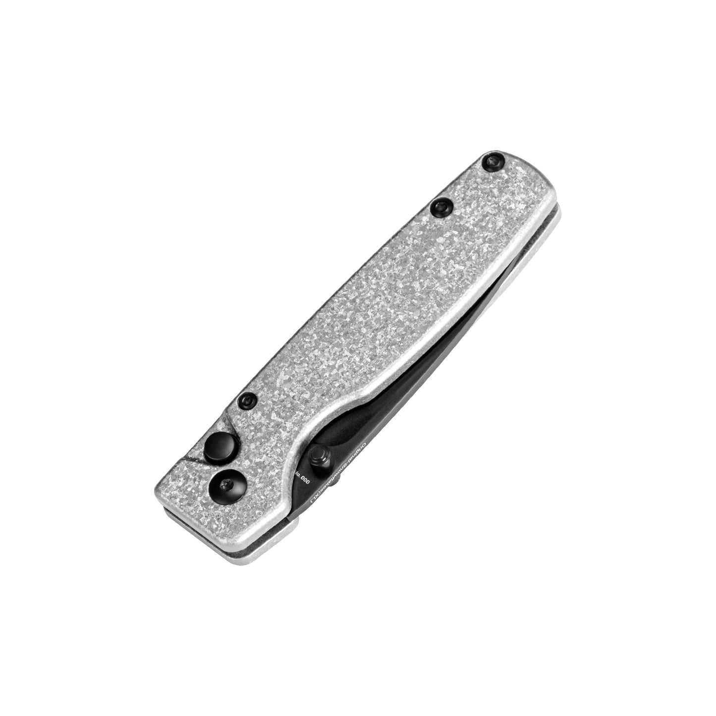 Kizer Original XL 3.27" S35VN Snowflake Titanium Button-Lock Folding Knife Ki4605A2