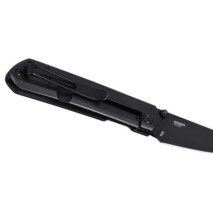 CRKT Straight 2.6" D2 Black G10 IKBS Folding Knife by TJ Schwartz 2670