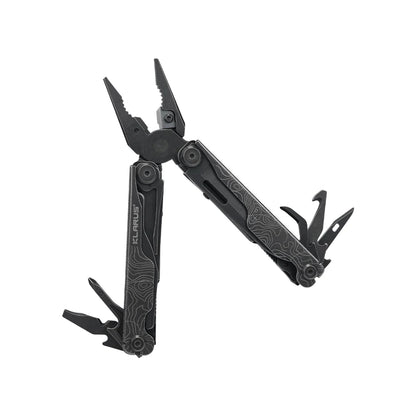 Klarus MT07 Black Stonewash Multi-Tool 20 Functions with Nylon Pouch