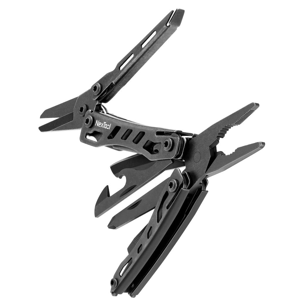 NexTool Mini Flagship Black Multi-Tool with 10 Functions