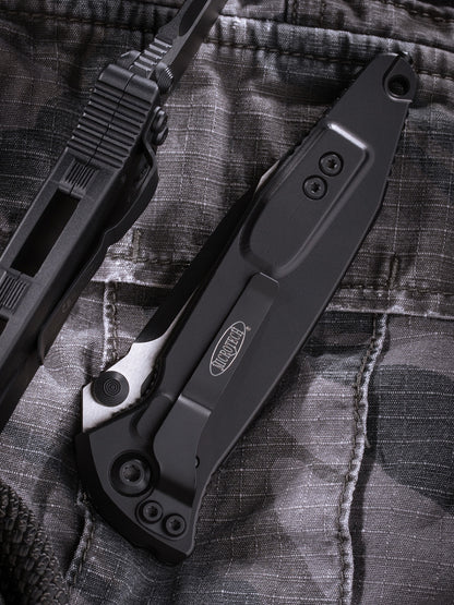 Microtech SOCOM Elite S/E 4" M390MK Two-Tone Black Aluminium Folding Knife