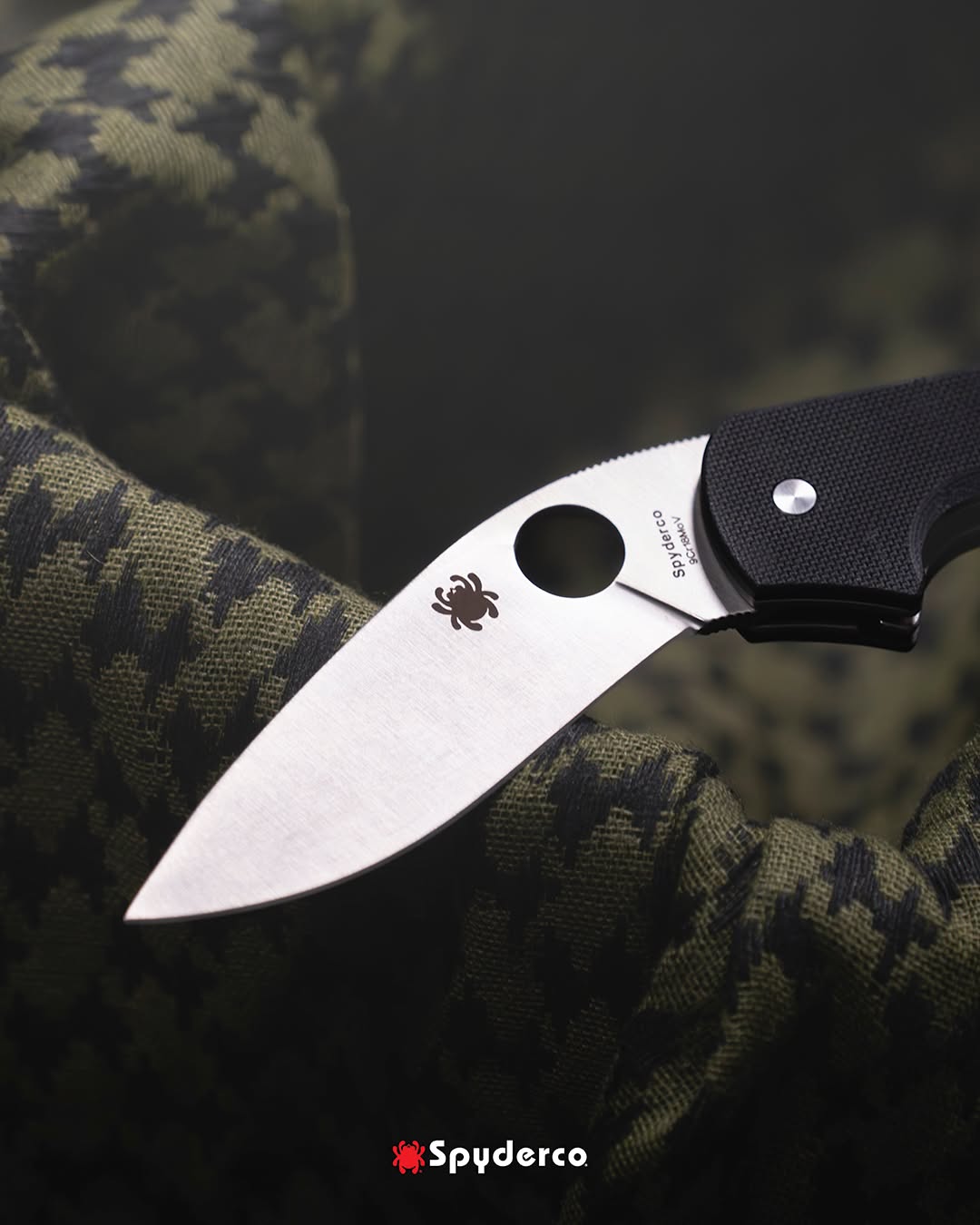 Spyderco Retract 3.4" 9Cr18MoV G10 Folding Knife by Ed Schempp C276GP