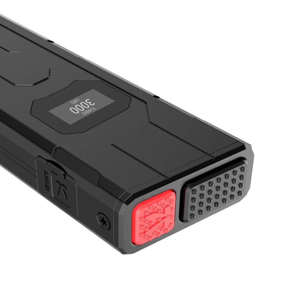 Klarus FlatTac X2 Ultra Thin 3000LM 1500mAh IPX6 Tactical Flashlight with OLED Display