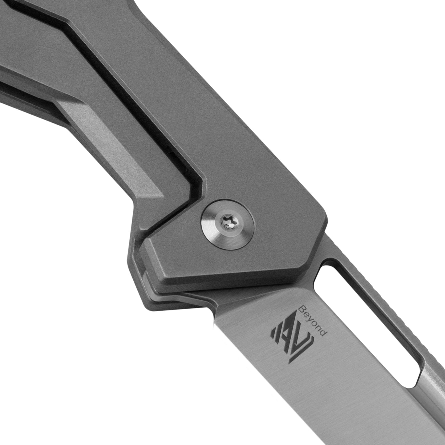 Kizer Beyond 3.35" S35VN Tanto Titanium Folding Knife Ki3678A1