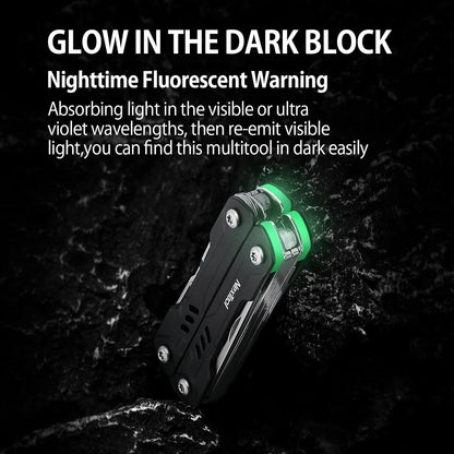 NexTool Mini Sailor S11 Black Compact Multi-Tool with 11 Functions