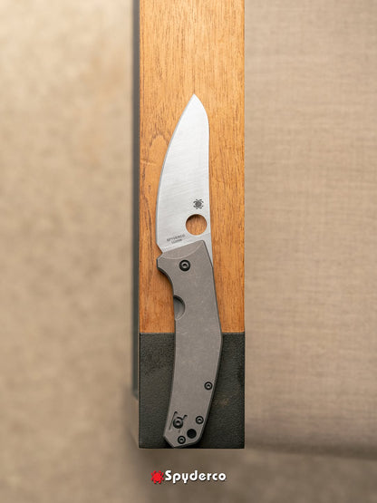 Spyderco SpydieChef CQI 3.3" LC200N Titanium Folding Knife - Marcin Slysz Design C211TIP
