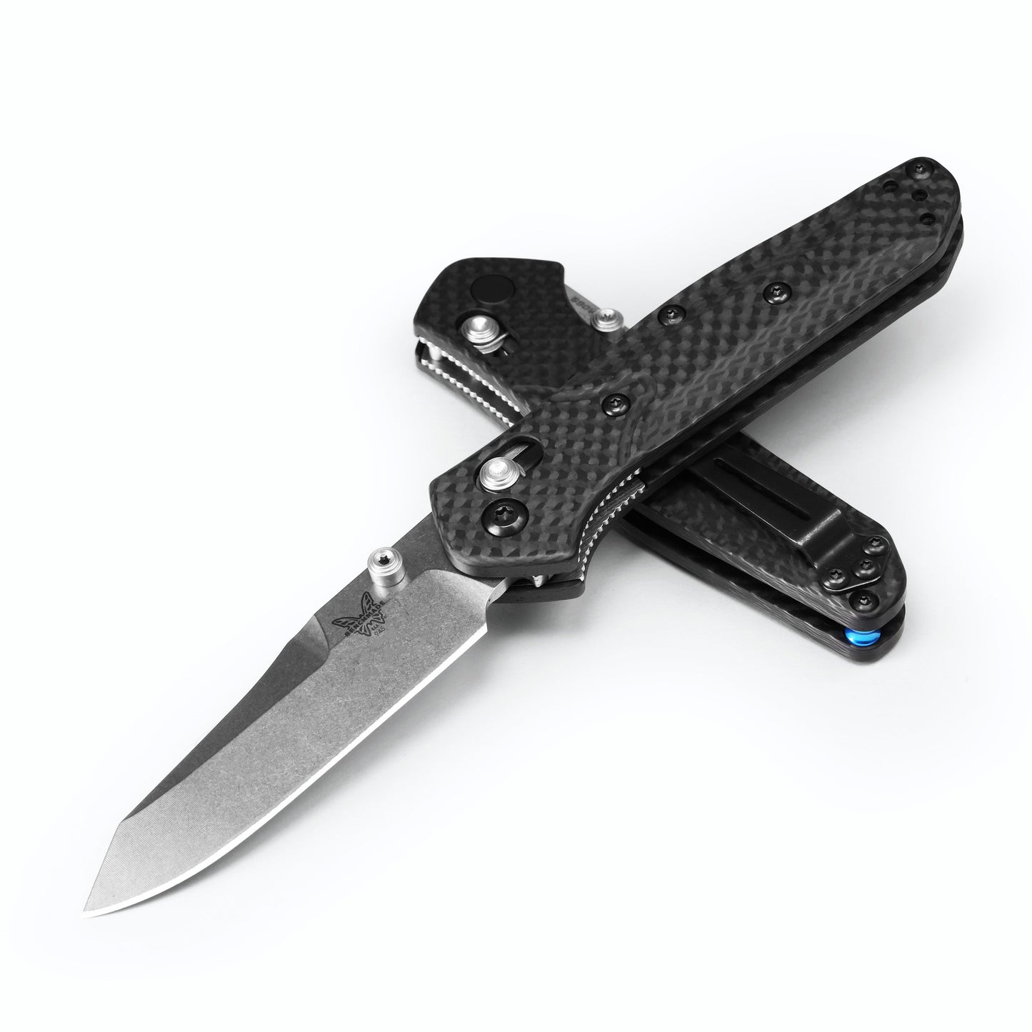 Benchmade 945-2 Mini Osborne 2.92" CPM-S90V Folding Knife with Carbon Fiber Handle