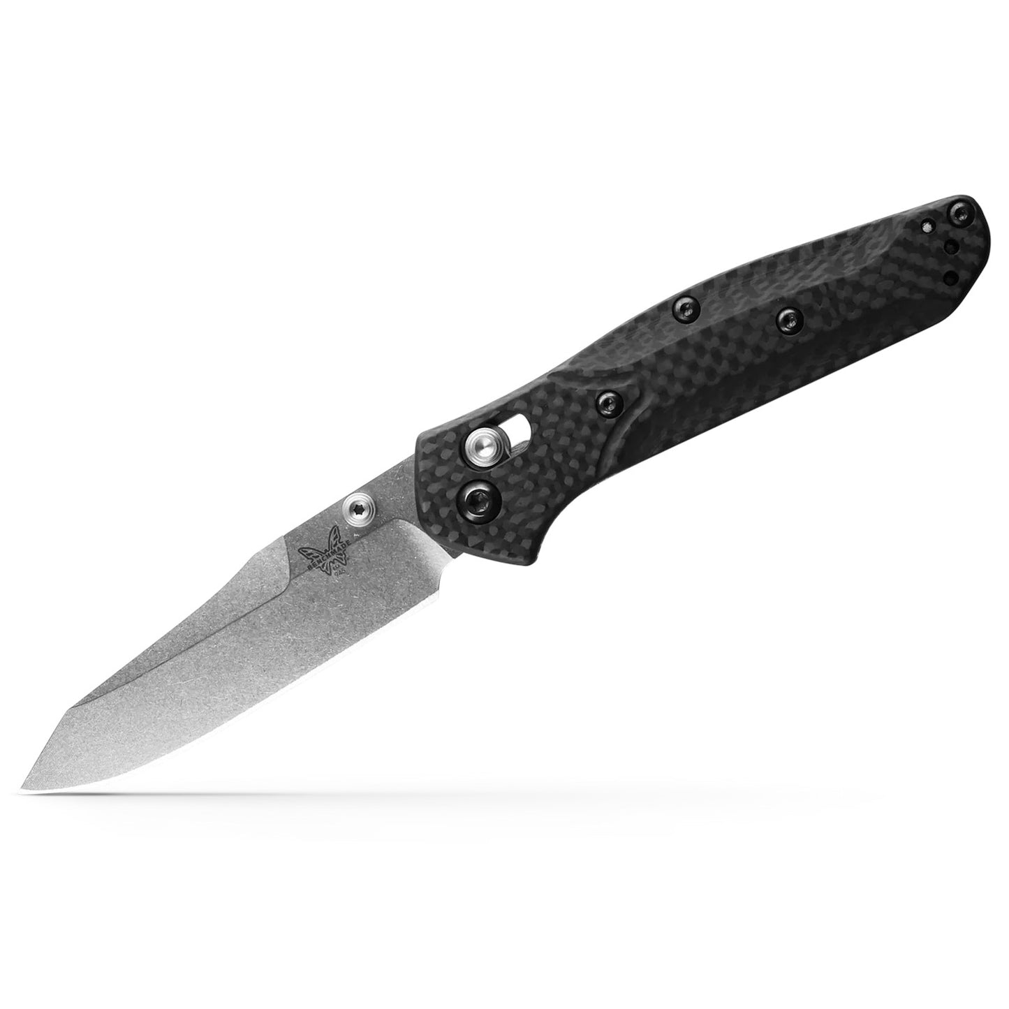 Benchmade 945-2 Mini Osborne 2.92" CPM-S90V Folding Knife with Carbon Fiber Handle