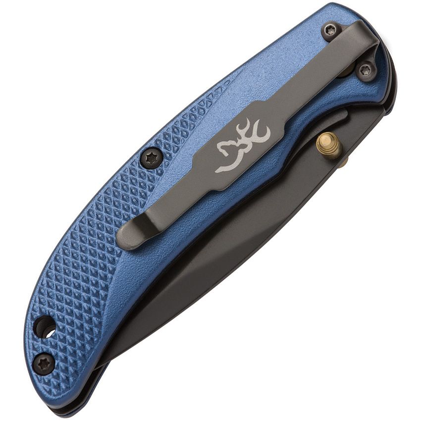 Browning Prism III 2.38" 7Cr17Mov Blue Aluminium Folding Knife