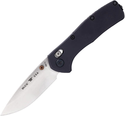Buck 791 Range Elite 3.375" Magnacut Crossbar Lock Black Aluminium Folding Knife