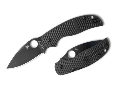 Spyderco Sage 5 Salt 3" CPM Magnacut Black DLC G-10 Folding Knife C123GPBKMCBK