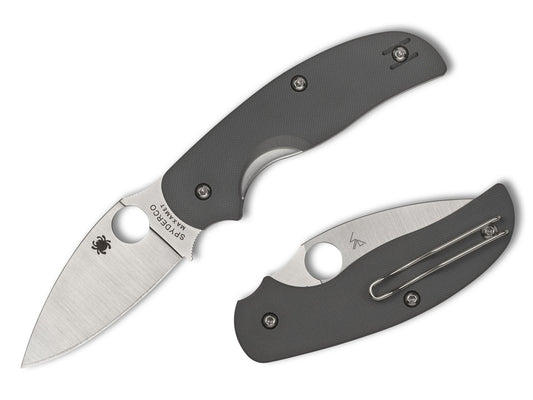 Spyderco Sage 1 3" Maxamet Gray G10 Folding Knife C123GPGY
