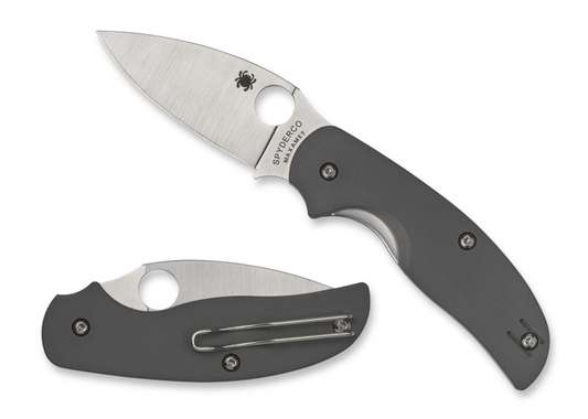 Spyderco Sage 1 3" Maxamet Gray G10 Folding Knife C123GPGY