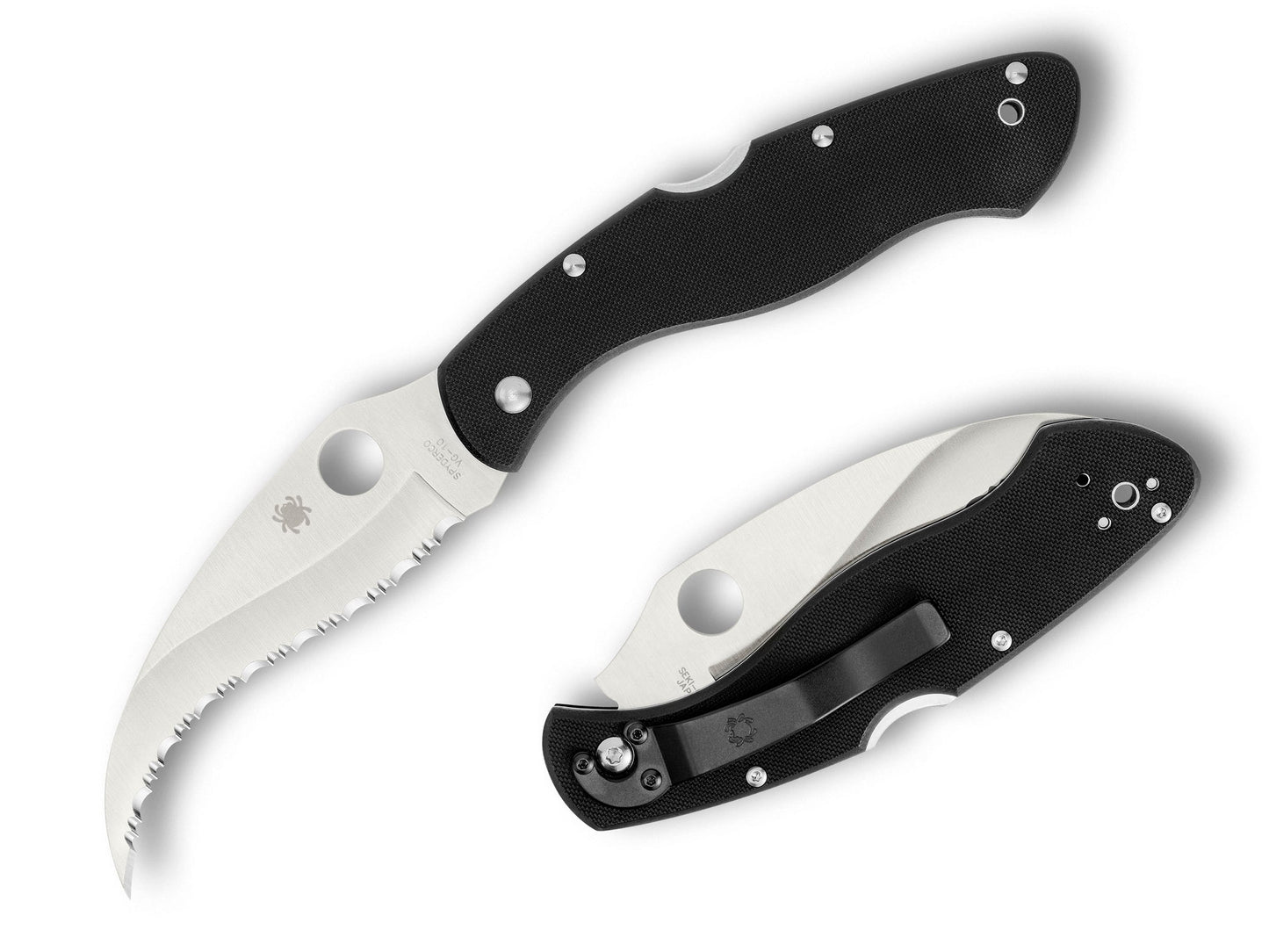 Spyderco Civilian 4.125" VG-10 SpyderEdge Folding Knife C12GS