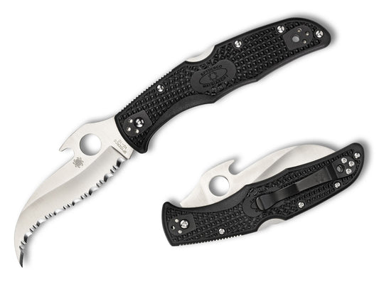 Spyderco Matriarch 2 Emerson Wave 3.57" VG-10 FRN SpyderEdge Folding Knife C12SBK2W