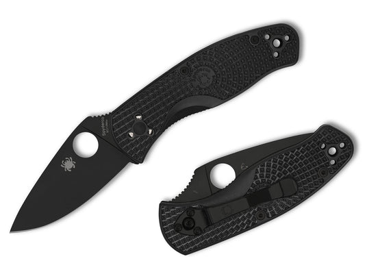 Spyderco Persistence Lightweight Black 2.75" 8Cr13MoV FRN Folding Knife C136PBBK
