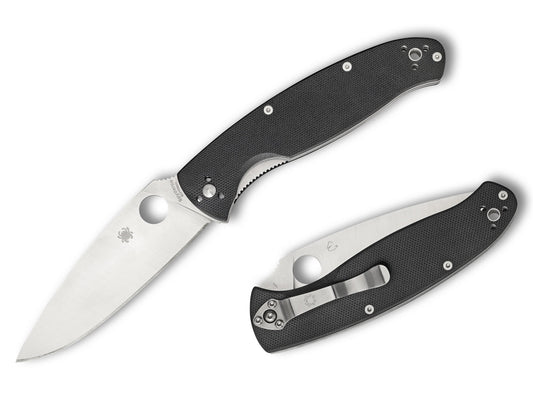 Spyderco Resilience 4.25" 8Cr13MoV G-10 Folding Knife C142GP