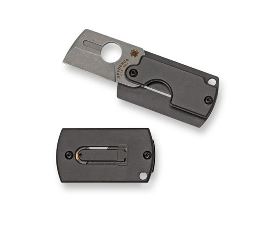 Spyderco Dog Tag 4th Gen 1.19" CTS-BD1 Folding Knife by Serge Panchenko C188ALP