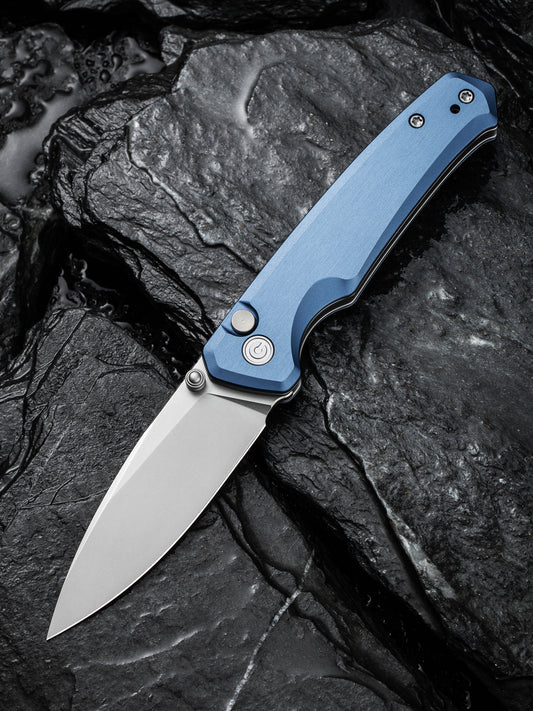 Civivi Altus 2.97" Nitro-V Blue Aluminium Folding Knife C20076-6