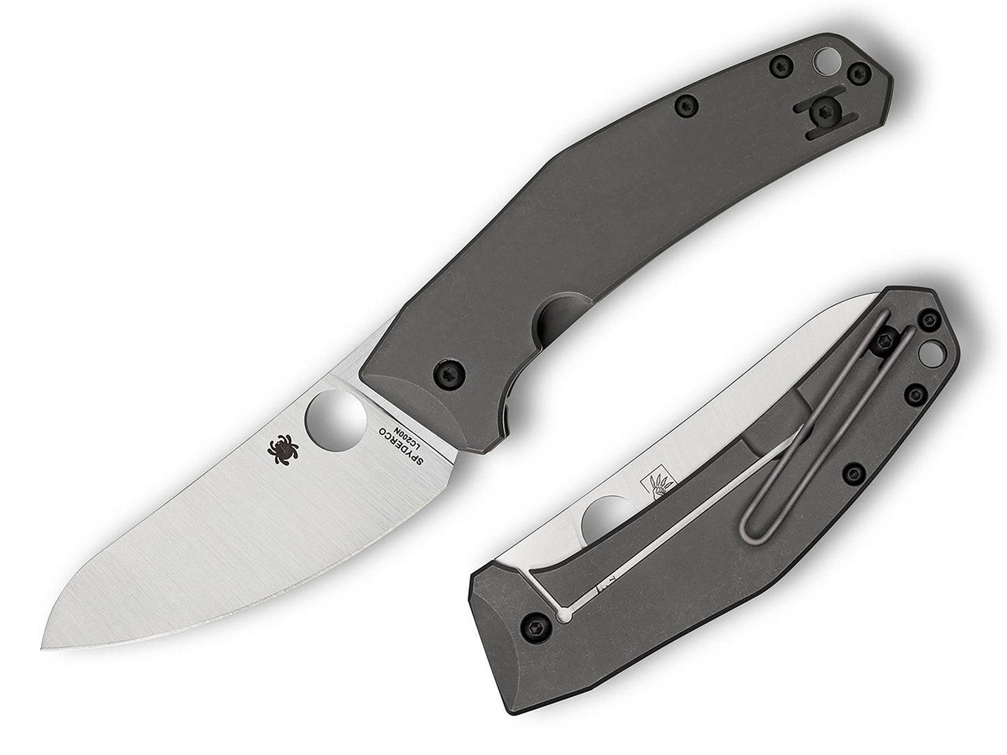 Spyderco SpydieChef CQI 3.3" LC200N Titanium Folding Knife - Marcin Slysz Design C211TIP