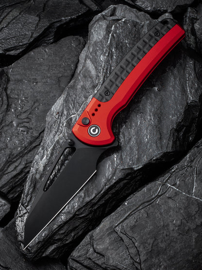 Civivi Sentinel Strike 3.7" K110 Red/Black Aluminium Folding Knife C22025B-1